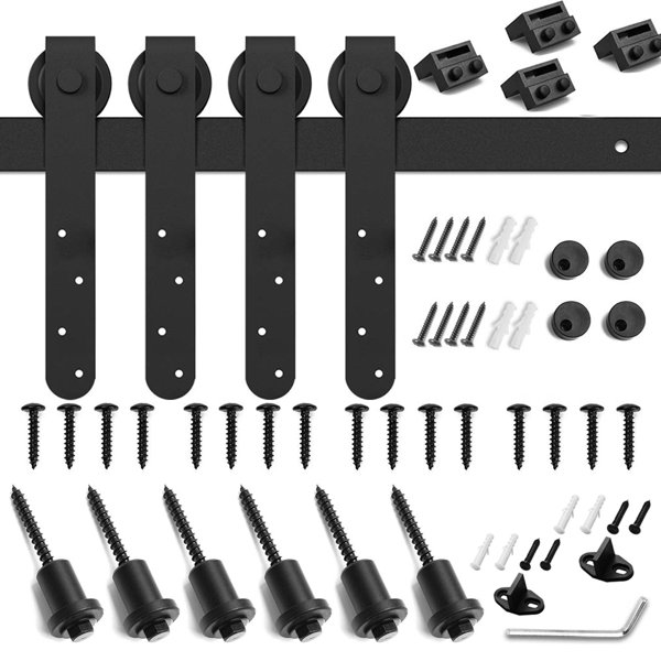 HomLux Standard Double Barn Door Hardware Kit & Reviews Wayfair Canada